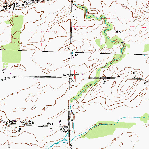 Topographic Map of School Number 4 (historical), NY