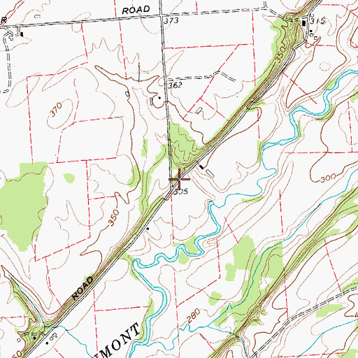 Topographic Map of School Number 10 (historical), NY