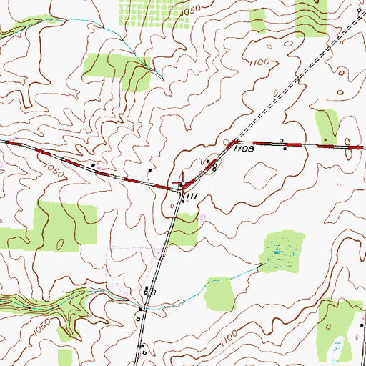 Topographic Map of School Number 10 (historical), NY
