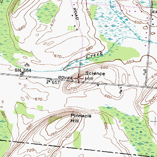 Topographic Map of School Number 9 (historical), NY