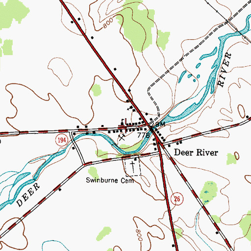 Topographic Map of School Number 6 (historical), NY