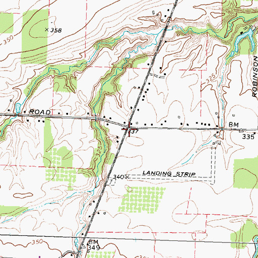 Topographic Map of School Number 10 (historical), NY
