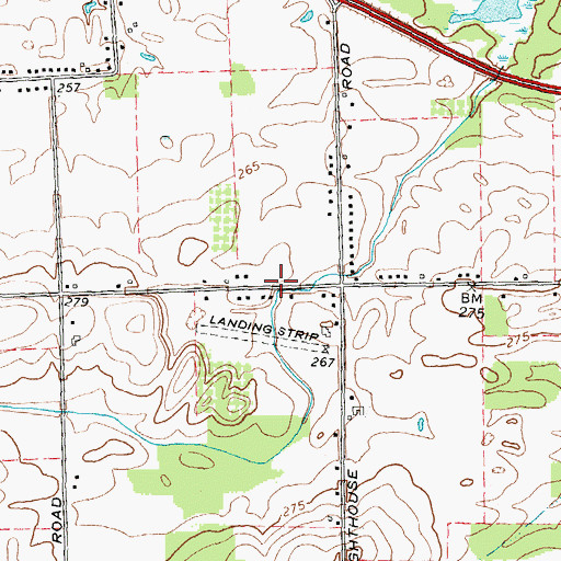 Topographic Map of School Number 10 (historical), NY
