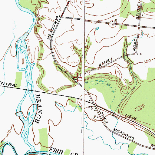 Topographic Map of School Number 9 (historical), NY