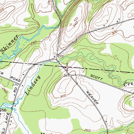Topographic Map of School Number 11 (historical), NY