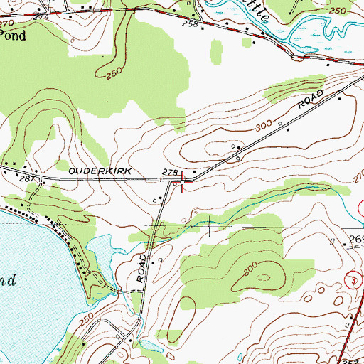 Topographic Map of School Number 12 (historical), NY