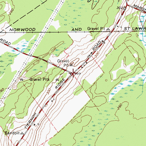 Topographic Map of School Number 5 (historical), NY