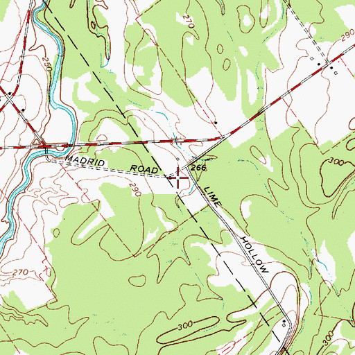 Topographic Map of School Number 9 (historical), NY