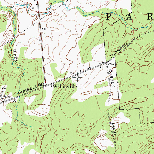 Topographic Map of School Number 5 (historical), NY