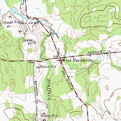 Topographic Map of School Number 7 (historical), NY