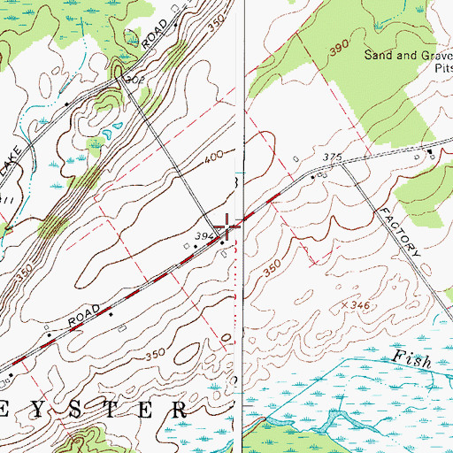 Topographic Map of School Number 7 (historical), NY