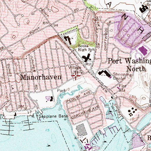 Topographic Map of Our Lady of Fatima Roman Catholic Church, NY