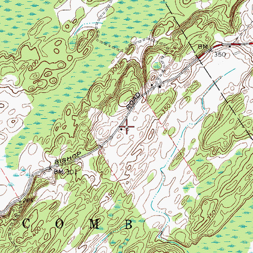 Topographic Map of School Number 15 (historical), NY