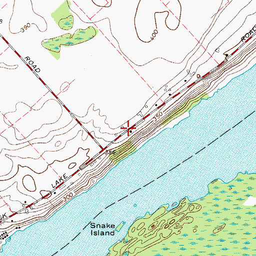 Topographic Map of School Number 18 (historical), NY