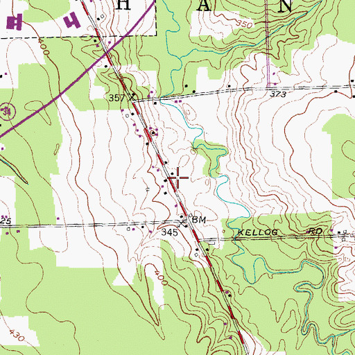 Topographic Map of School Number 12 (historical), NY