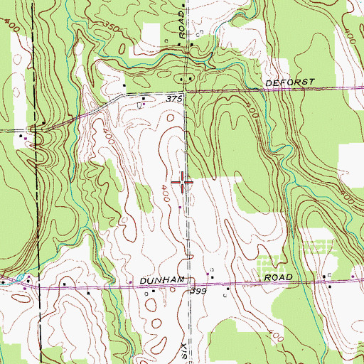 Topographic Map of School Number 14 (historical), NY