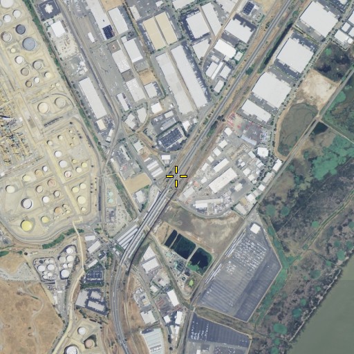 Aerial/Satellite Image of Exit 60, CA