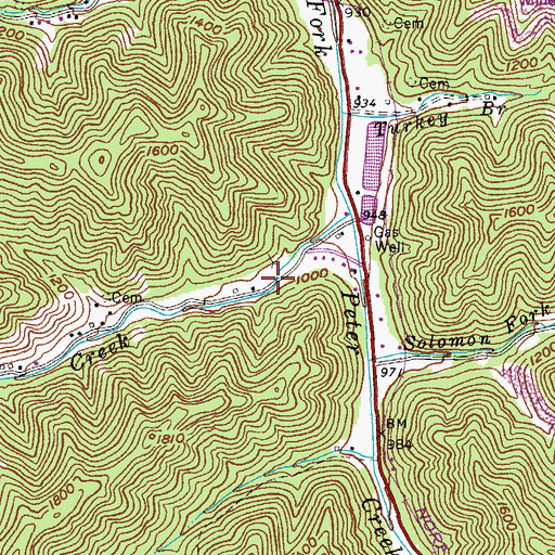 Topographic Map of Jamboree School (historical), KY