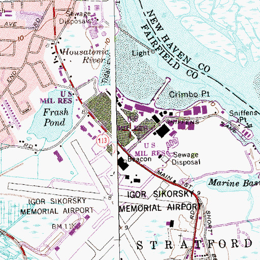 Topographic Map of Selby Pond, CT