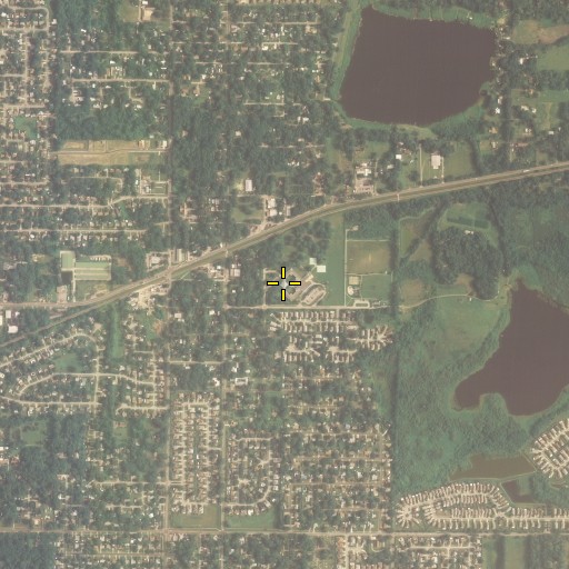 Aerial/Satellite Image of Colson Elementary School, FL