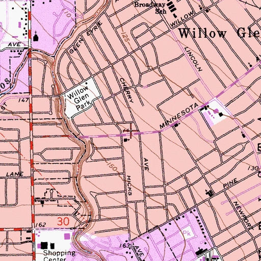Topographic Map of San Jose Fire Department Station 6, CA