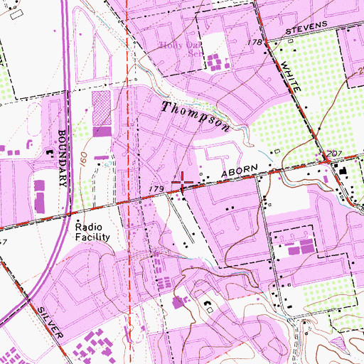 Topographic Map of San Jose Fire Department Station 24, CA