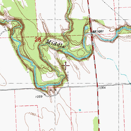 Topographic Map of West Valley Post Office (historical), MN