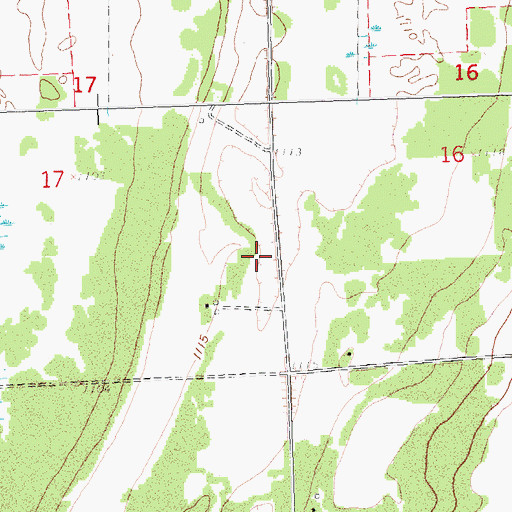 Topographic Map of Hellem Post Office (historical), MN