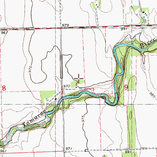 Topographic Map of Gratzek Post Office (historical), MN