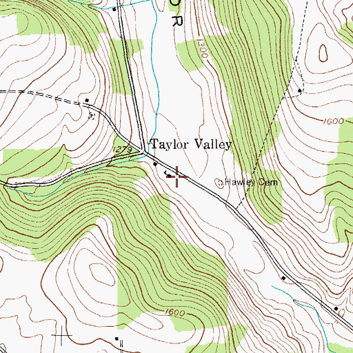 Topographic Map of School Number 6 (historical), NY