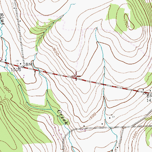 Topographic Map of School Number 4 (historical), NY