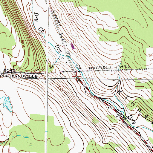 Topographic Map of School Number 10 (historical), NY