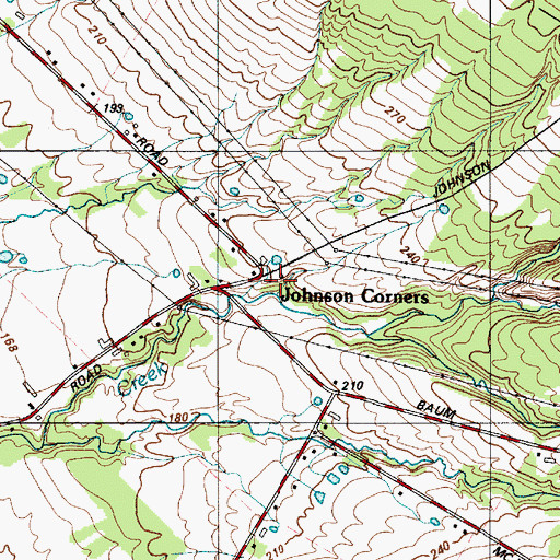 Topographic Map of School Number 4 (historical), NY