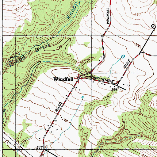 Topographic Map of School Number 6 (historical), NY
