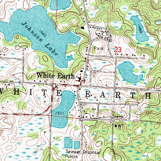 Topographic Map of Circle of Life School, MN