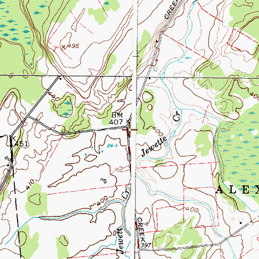 Topographic Map of School Number 20 (historical), NY