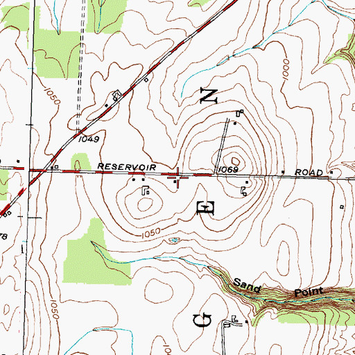 Topographic Map of School Number 7 (historical), NY