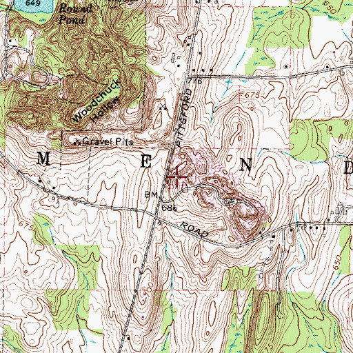 Topographic Map of School Number 16 (historical), NY