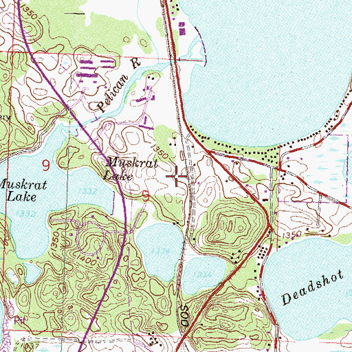 Topographic Map of River Hills Golf Course, MN