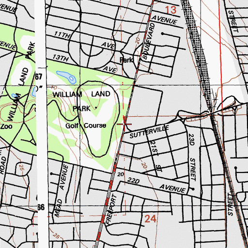 Topographic Map of Mohr Hall, CA