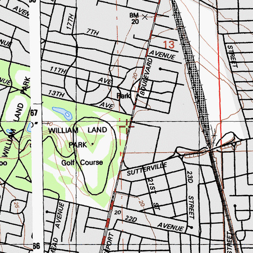 Topographic Map of Rodda Hall-North, CA