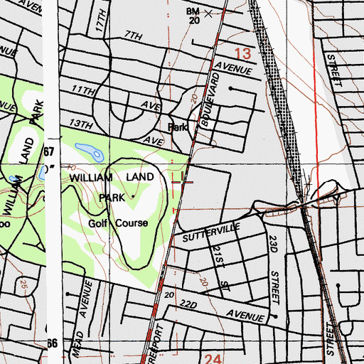 Topographic Map of Rodda Hall-South, CA