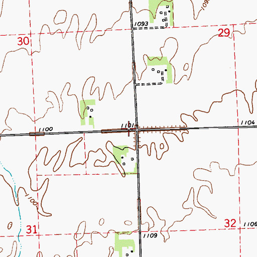 Topographic Map of School Number 50 (historical), MN