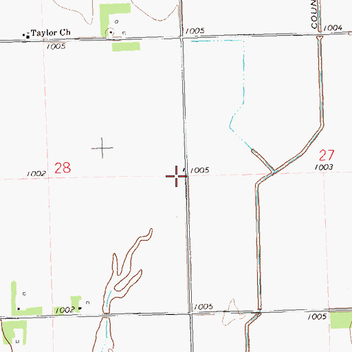 Topographic Map of School Number 28 (historical), MN