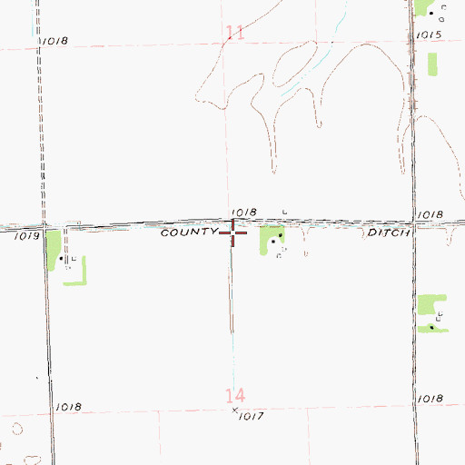 Topographic Map of School Number 39 (historical), MN