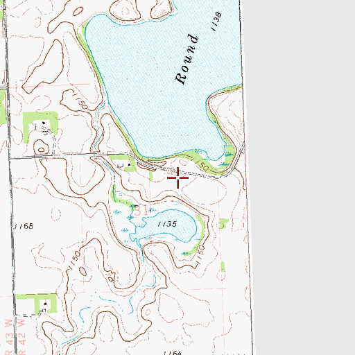 Topographic Map of School Number 5 (historical), MN