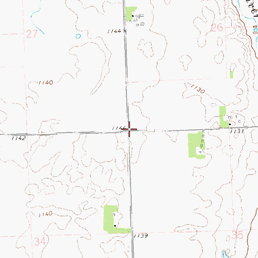 Topographic Map of School Number 39 (historical), MN