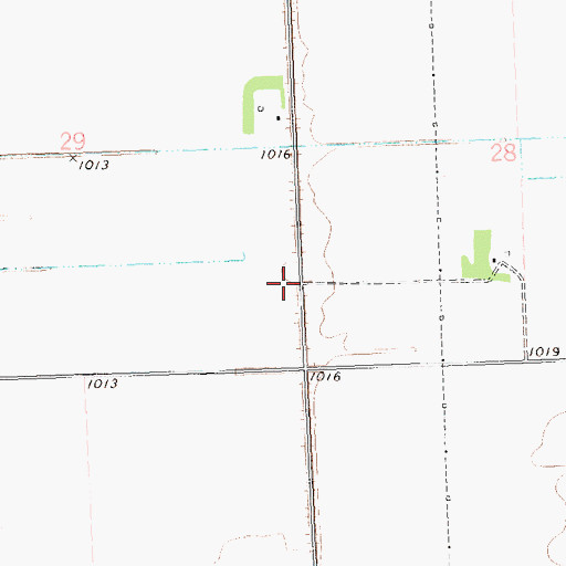 Topographic Map of School Number 50 (historical), MN