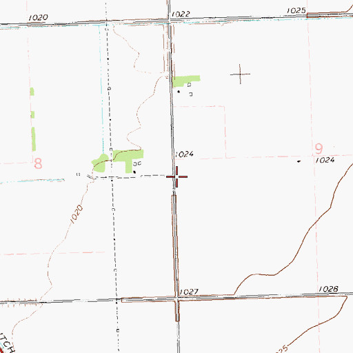 Topographic Map of School Number 18 (historical), MN
