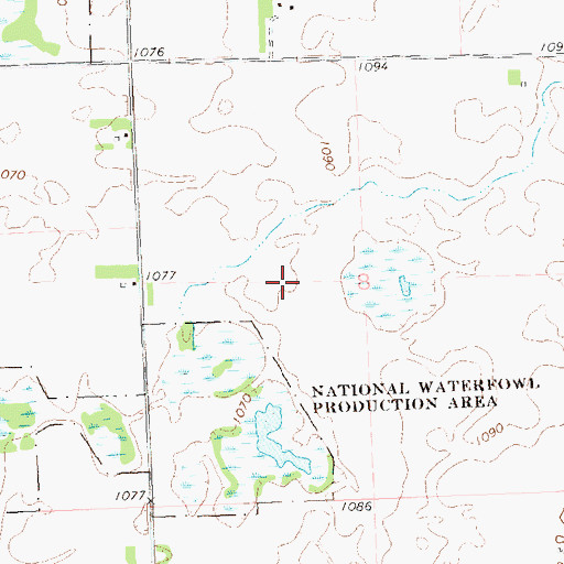 Topographic Map of School Number 51 (historical), MN